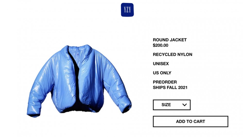 Complex | Kanye West æ­£å¼æ¨åºãYeezy Gapãç¬¬ä¸ä»¶è¯ä¹å®å ãRound Jacketã